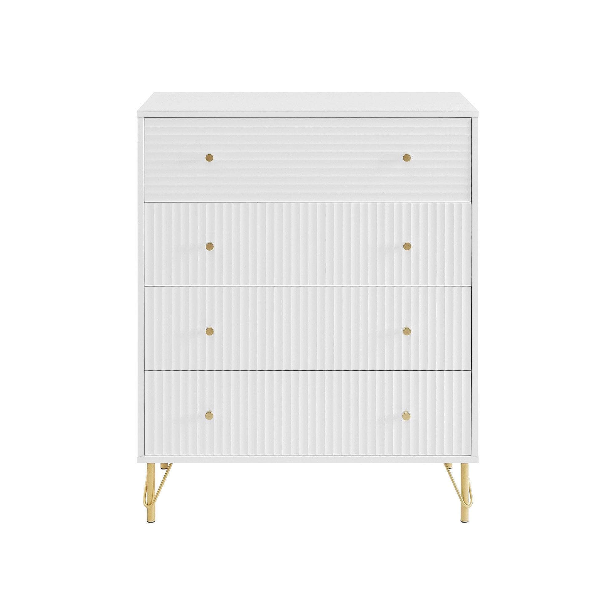 Rocco White Drawer Chest