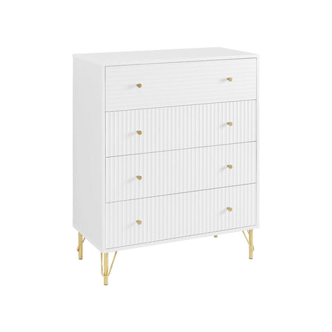 Rocco White Drawer Chest