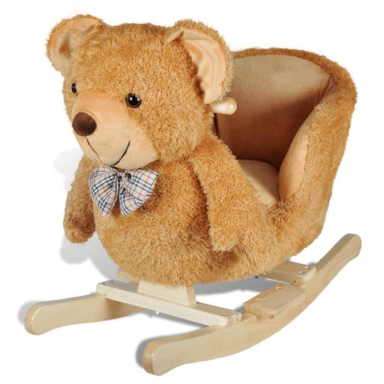 Rocking Animal Teddybear - Baby Bouncers & Rockers