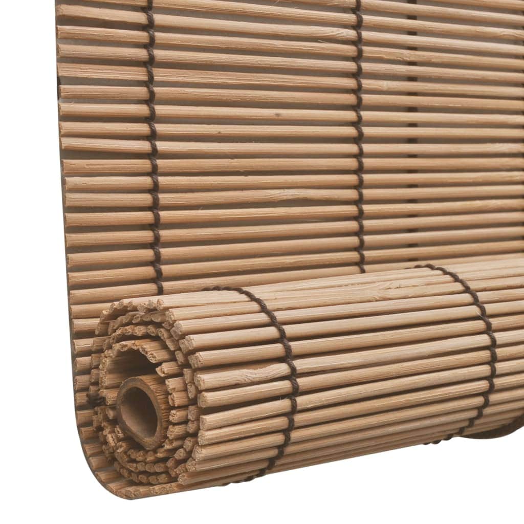 Roller Blind Bamboo  Brown