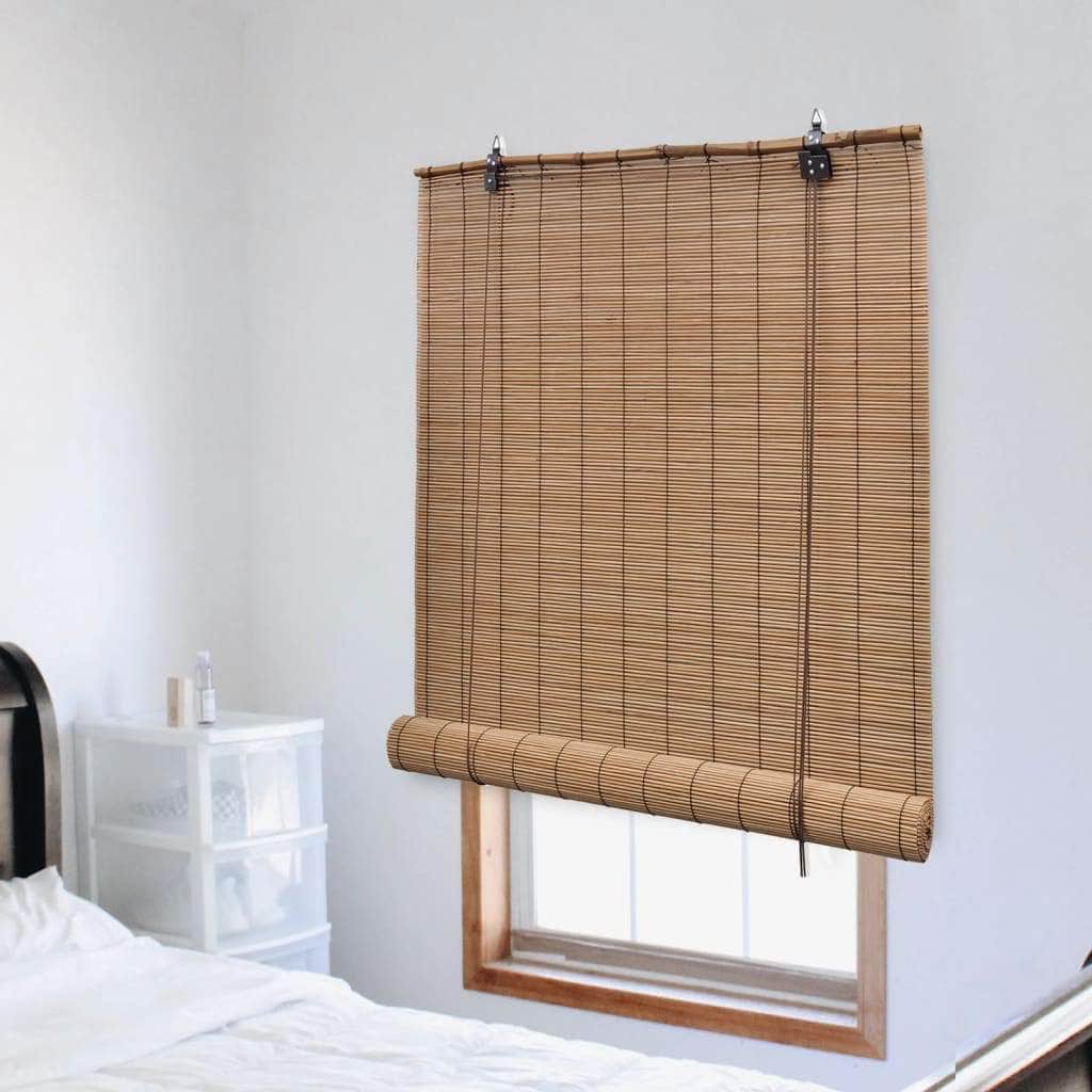 Roller Blind Bamboo eco-friendly Brown on Afterpay | ZipPay | LayBuy | Klarna