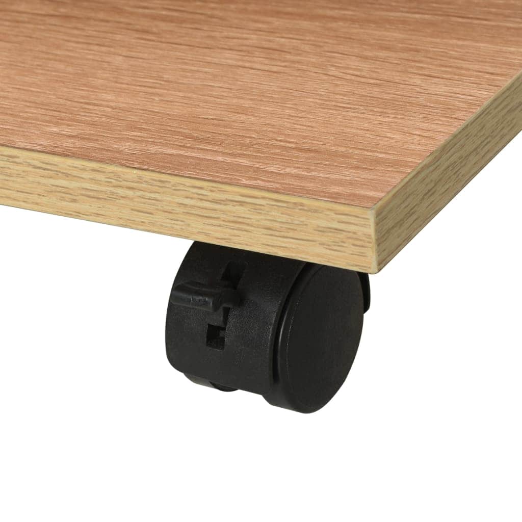 Rolling Shelf Oak