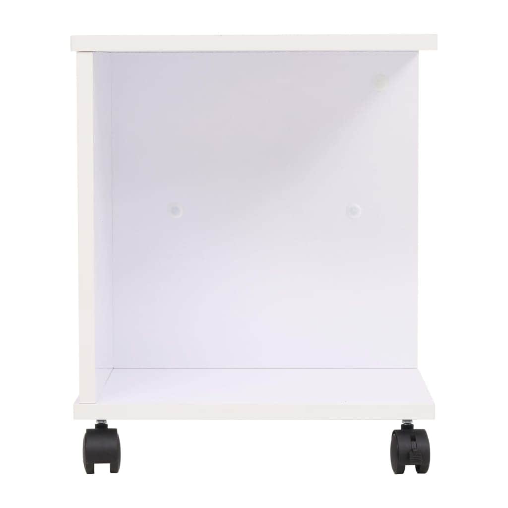 Rolling Shelf White
