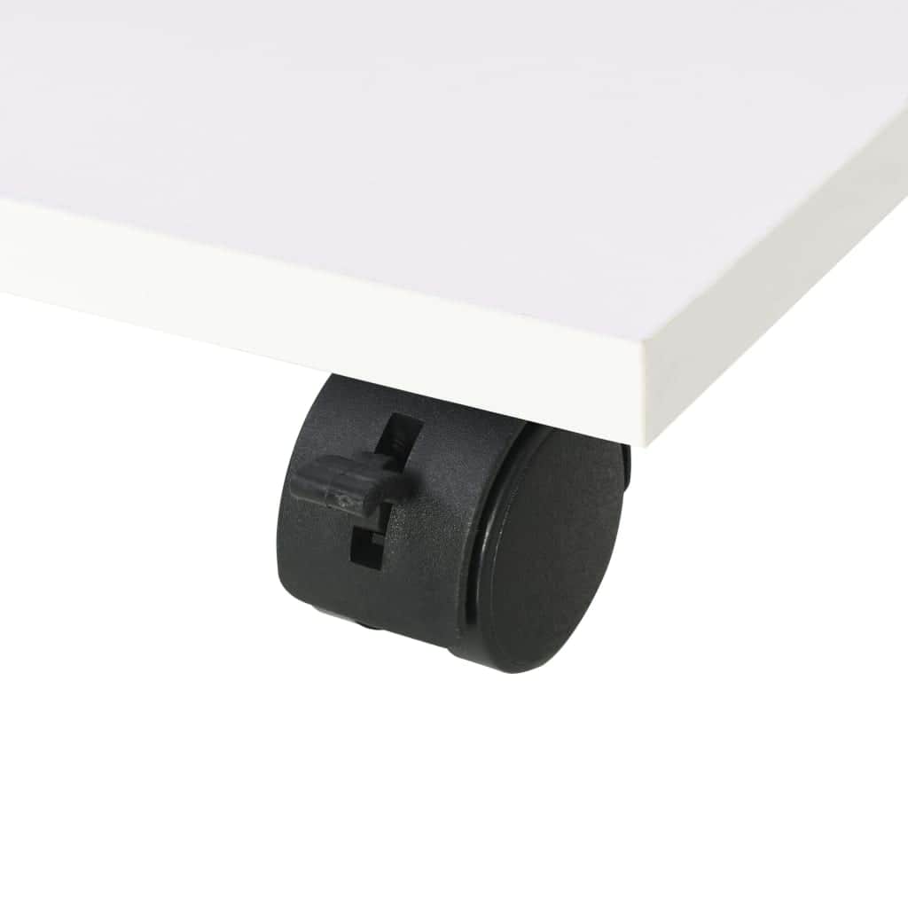 Rolling Shelf White