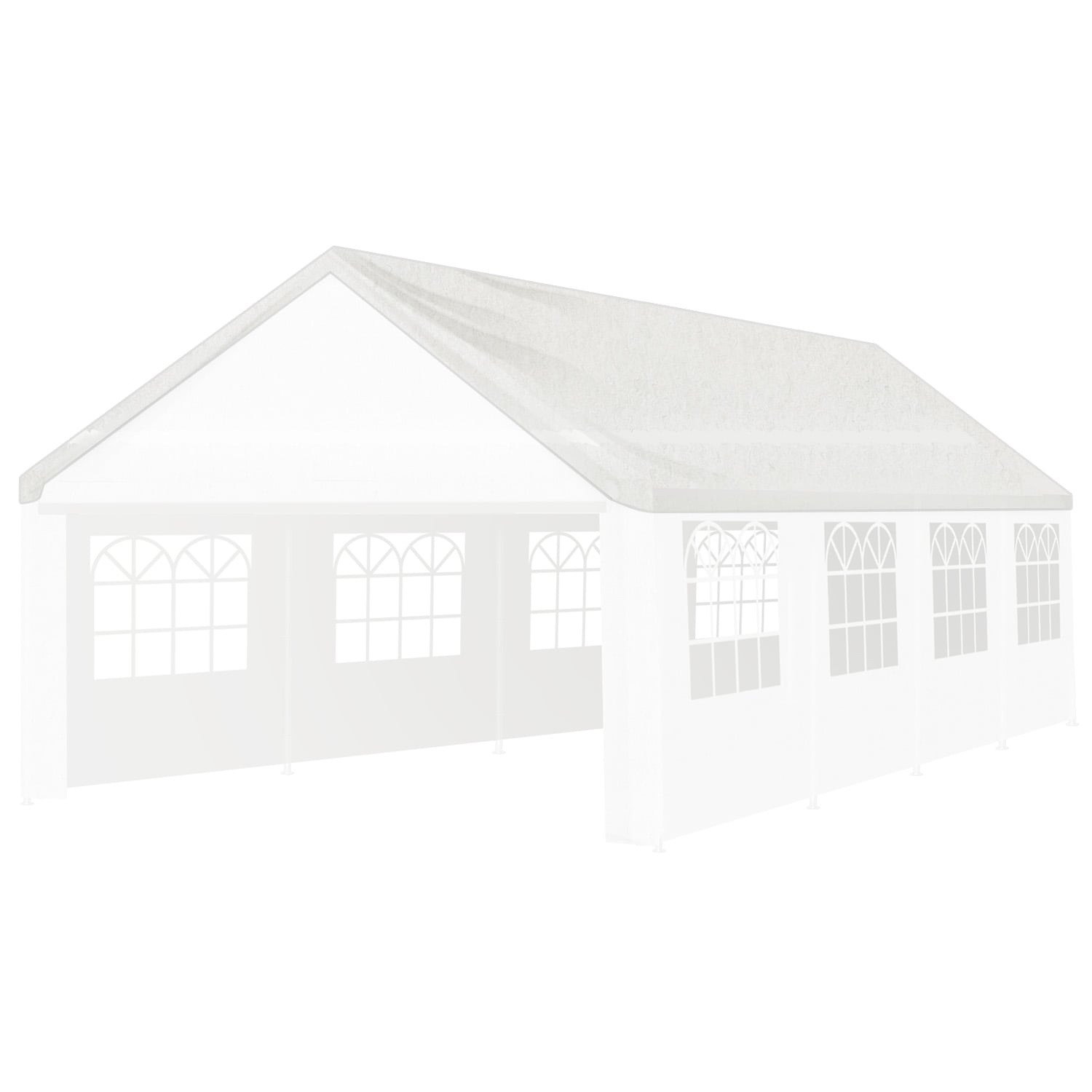 Outdoor Marquee Replacement Roof White 4x8cm