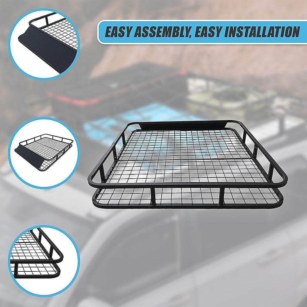 Roof Rack Basket - Car Luggage Carrier