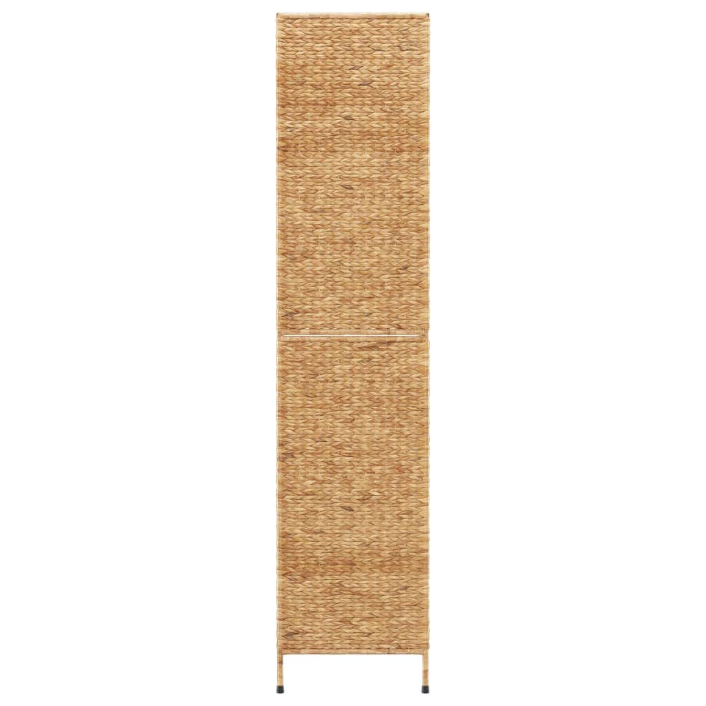 Room Divider 4-Panel Water Hyacinth