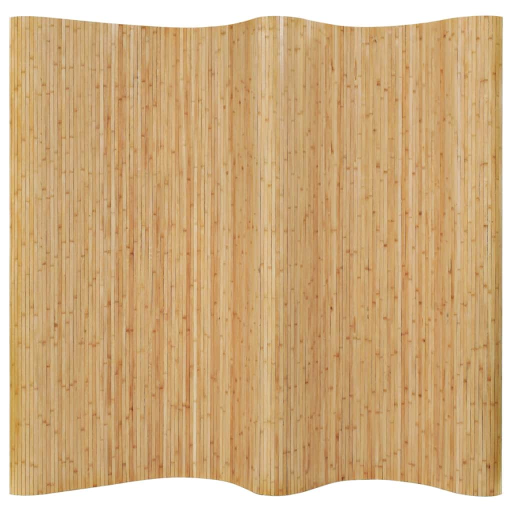 Room Divider Bamboo Natural