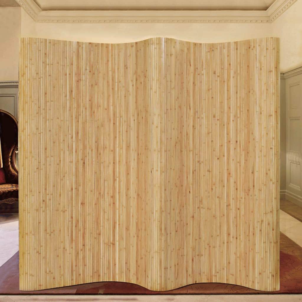 Room Divider Bamboo Natural