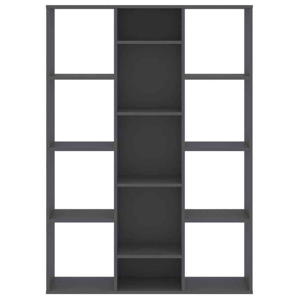 Room Divider/Book Cabinet  Grey Chipboard