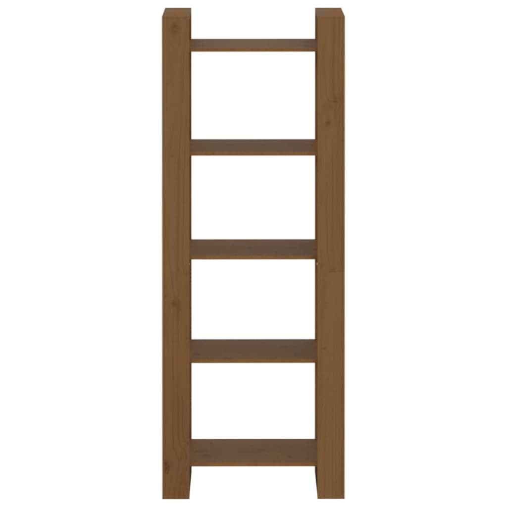 Room Divider Honey Brown Solid Wood
