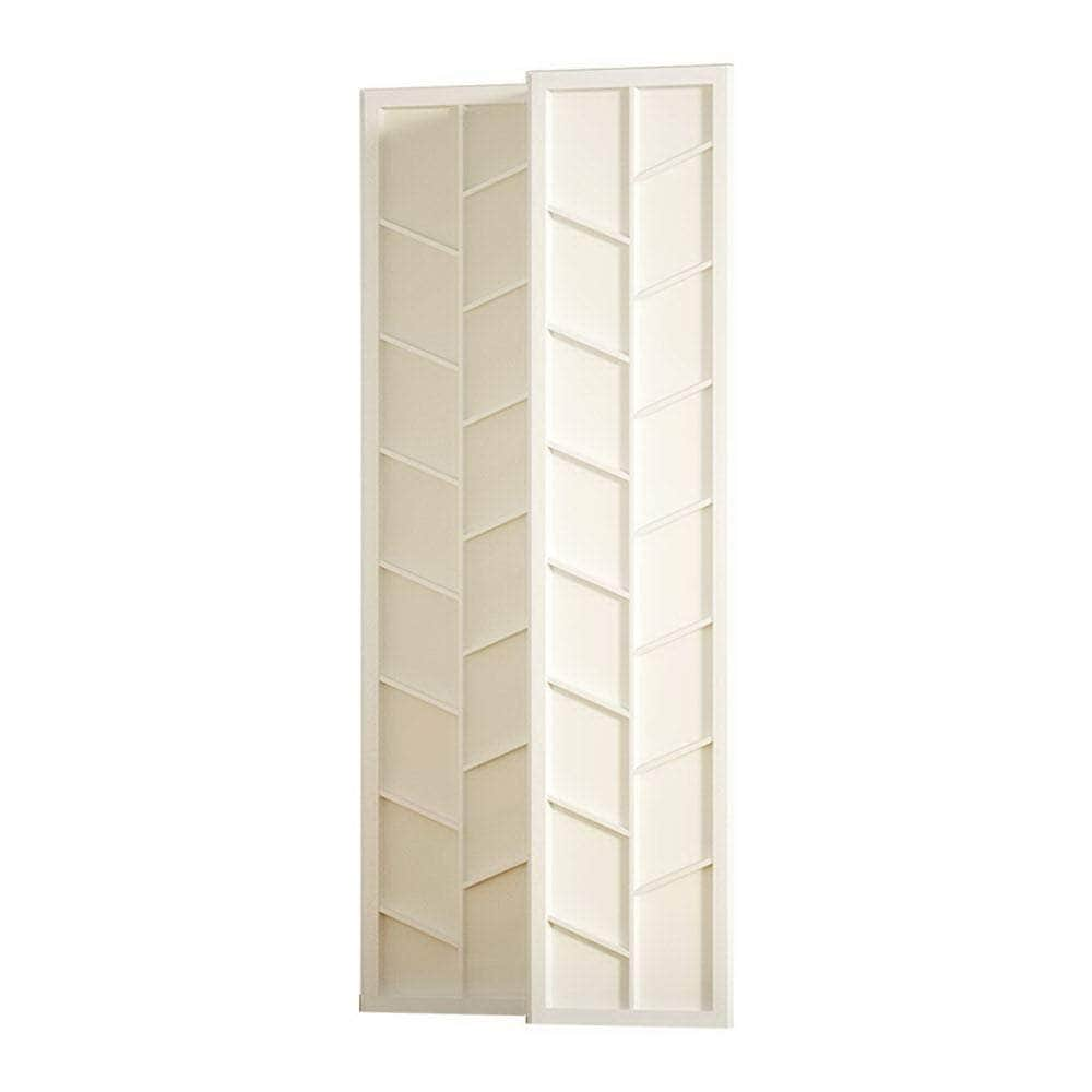 Room Divider Screen Privacy Wood Dividers Stand 3 Panel Archer White