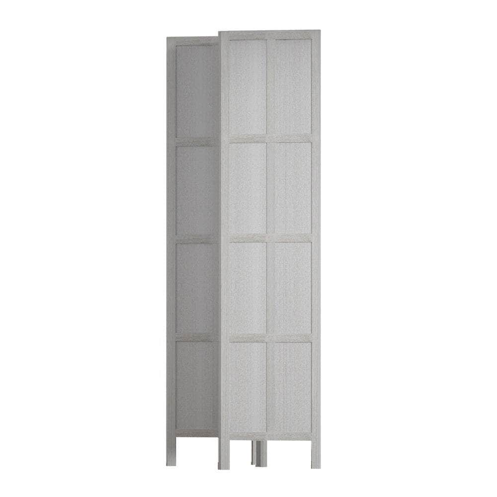 Room Divider Screen Privacy Wood Dividers Stand 3 Panel White