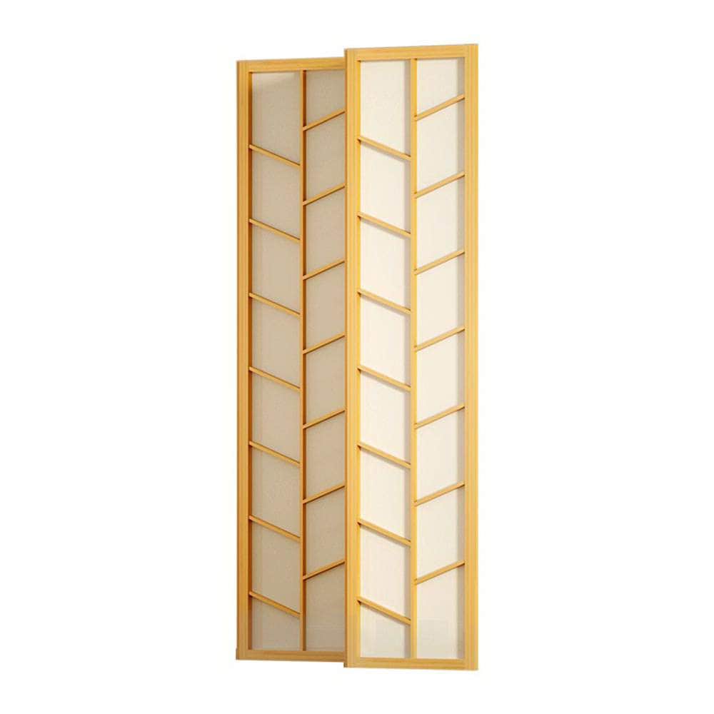 Room Divider Screen Privacy Wood Dividers Stand 4 Panel Archer Natural