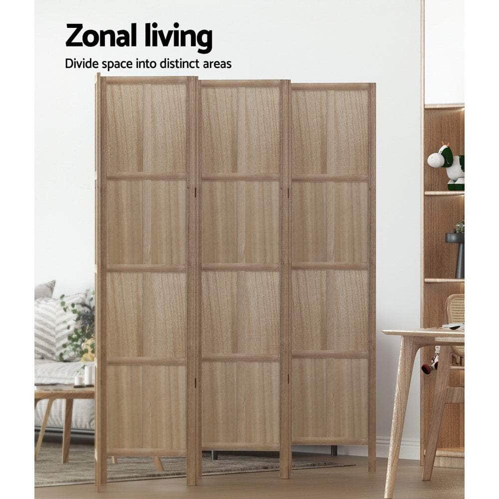 Room Divider Screen Privacy Wood Dividers Stand 6 Panel
