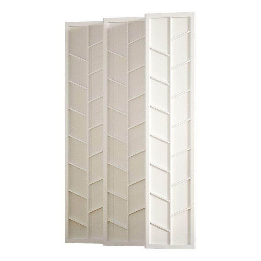 Room Divider Screen Privacy Wood Dividers Stand 6 Panel Archer White