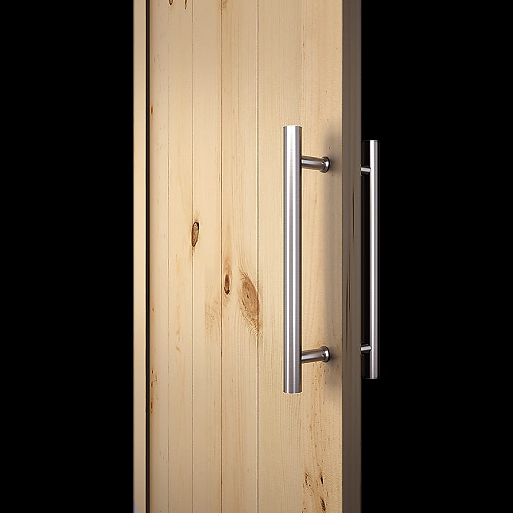 Round 300mm Push Pull Stainless Steel Door Handle