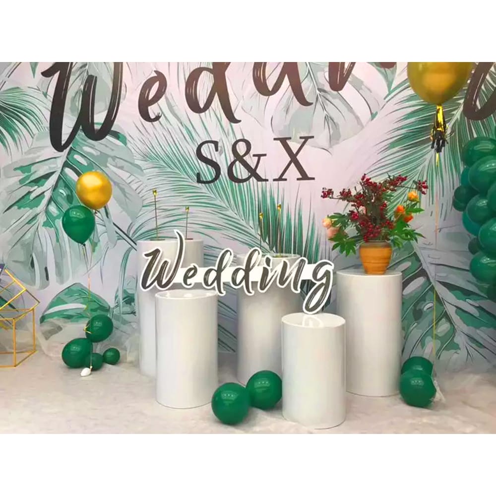 Elegant Round Display Stand for Weddings and Events - 5PCS
