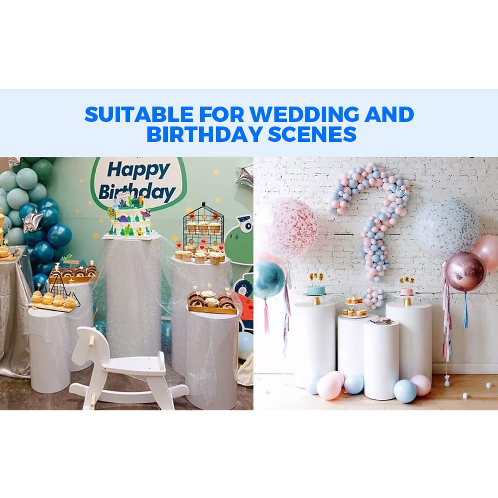 Elegant Round Display Stand for Weddings and Events - 5PCS