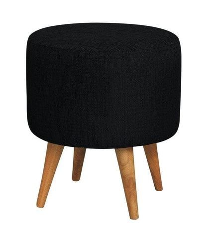 Round Ottoman (Black)