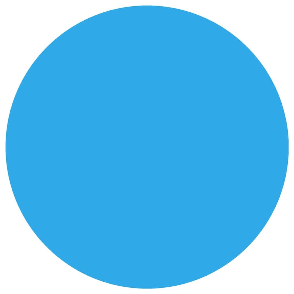 Round Pool Cover 488 cm PE Blue