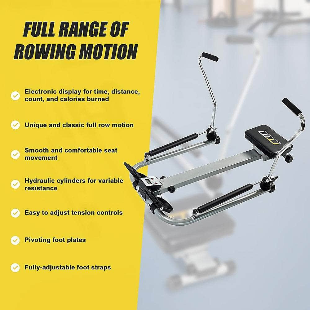 Rowing Machine Rower Exercise Fitness Gym