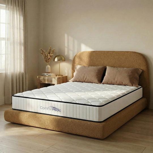 Royal Comfort Comforpedic Bonnell Spring Mattress King Single Bed Plush