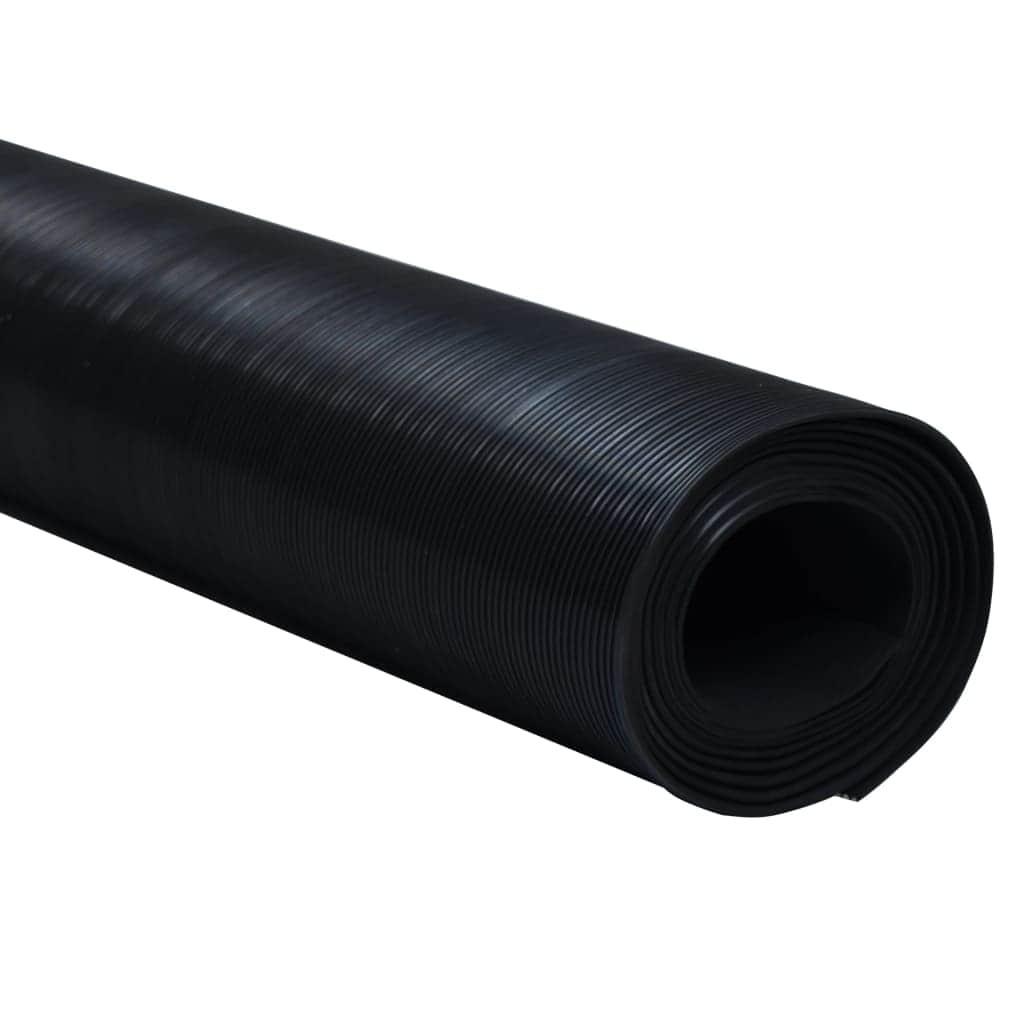 Rubber Floor at Anti-Slip Fine Ribbed M