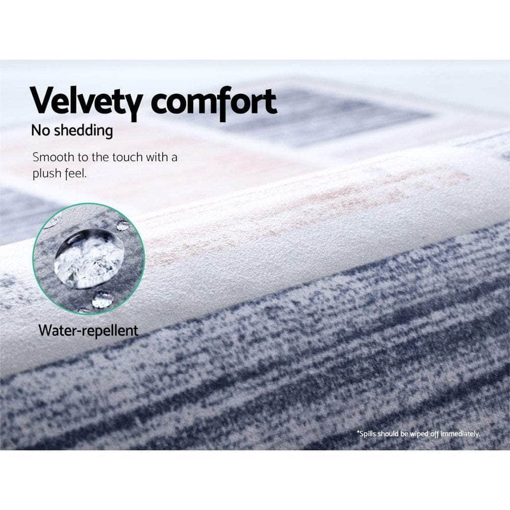 Rug 120x170cm Area Rug Large Carpet Soft Short Pile Modern Oblo