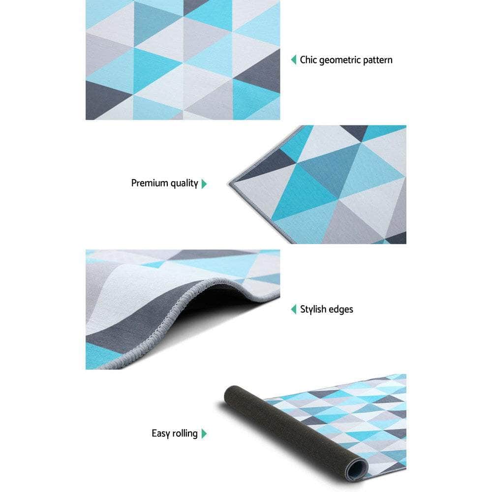 Rug 200x290cm Area Rug Large Carpet Soft Short Pile Modern Tria