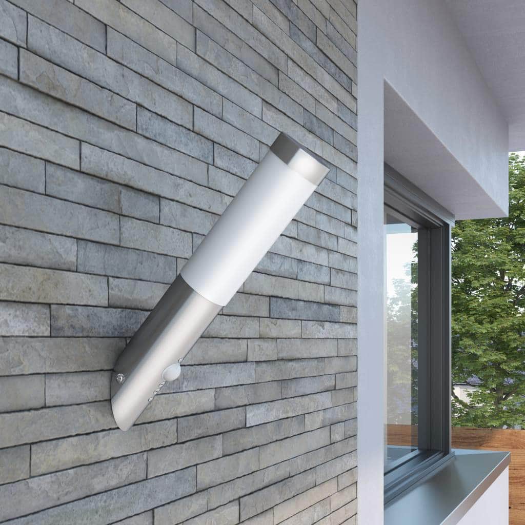 RVS Gardenlamp Wall Lamp Waterproof with Motion Detector on Afterpay | ZipPay | LayBuy | Klarna