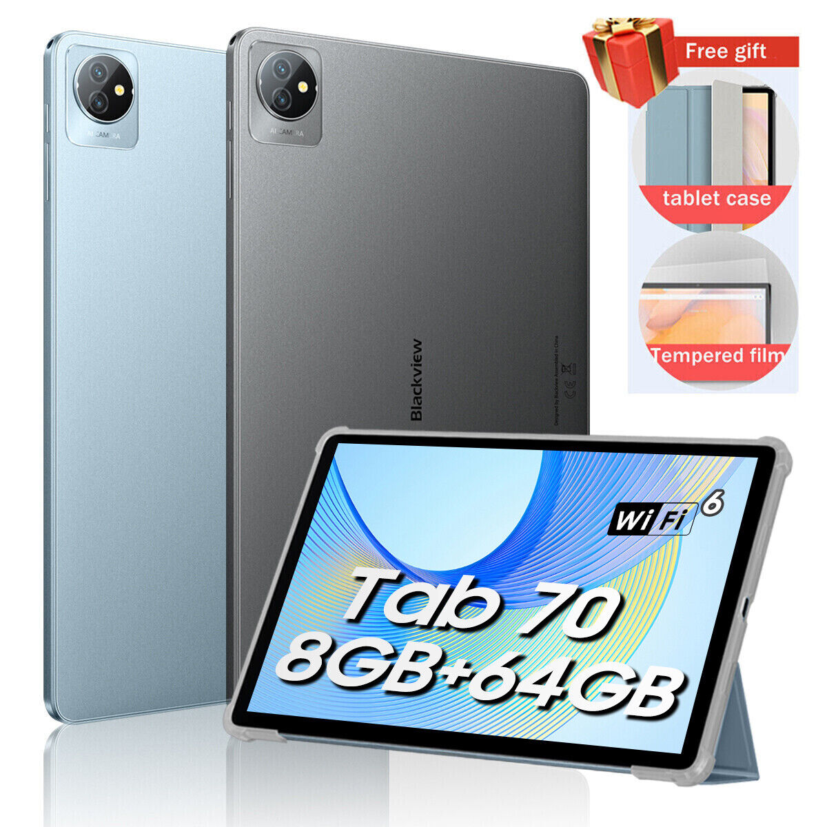 Blackview Android 13 Tab GREY/BLUE