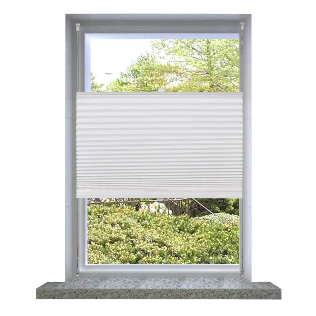 Plisse Blind 50x100cm White Pleated Blind | Afterpay | Zip | Laybuy