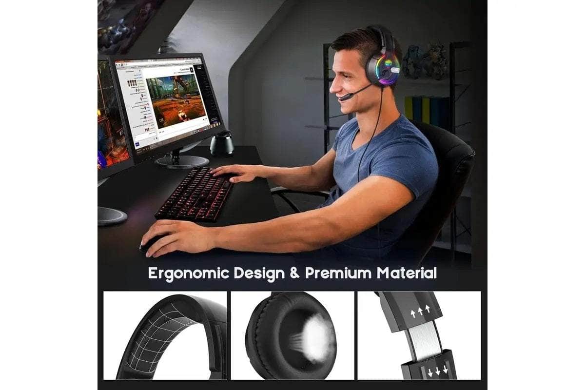 S19 Rgb Gaming Headphones