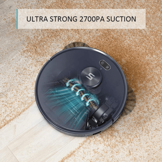 S6+ Robot Vacuum Cleaner Mop 2700Pa Cleaning