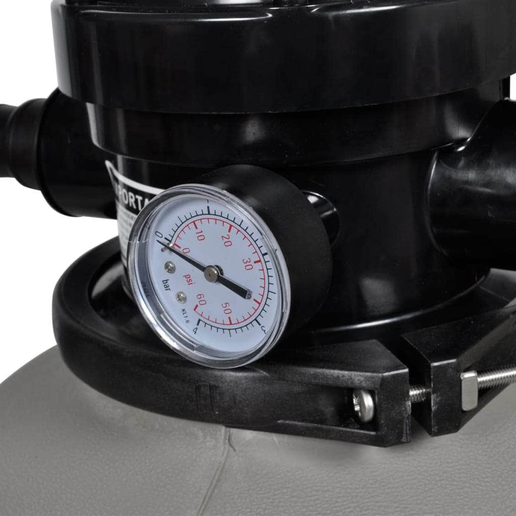Sand Filter Pumps 2 pcs 600 W 17000 l/h