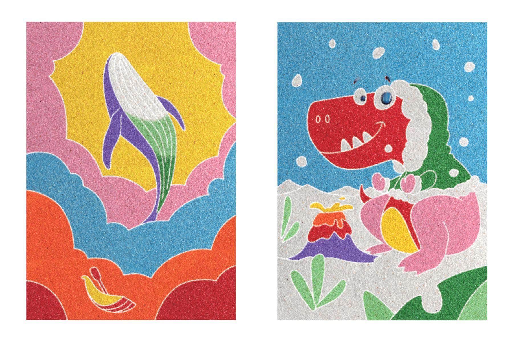 sand painting studio craft kit