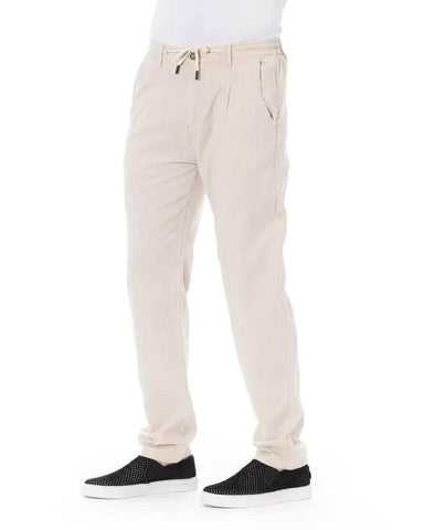 Sandstone Baldinini Beige Cotton Jeans