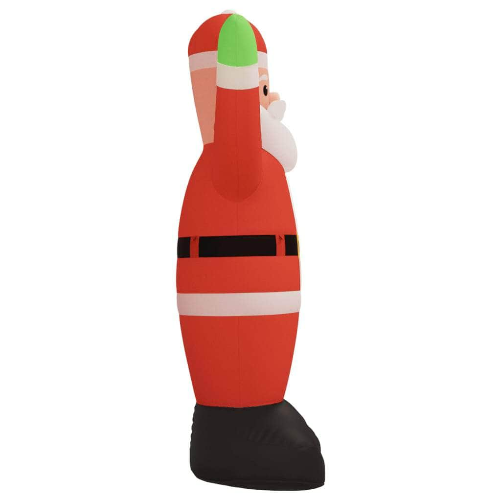 Santa's Illuminated Inflatable Christmas Cheer