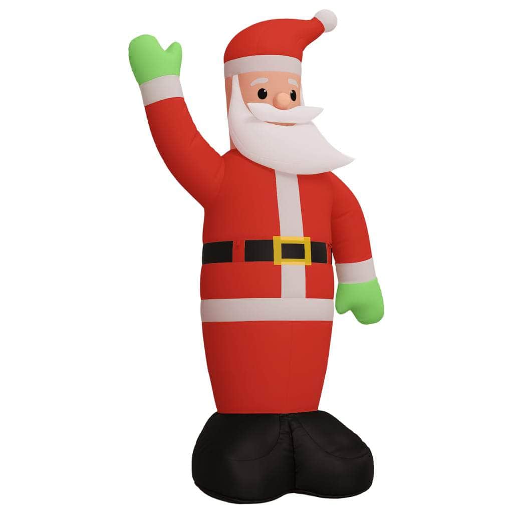 Santa's Illuminated Inflatable Christmas Cheer
