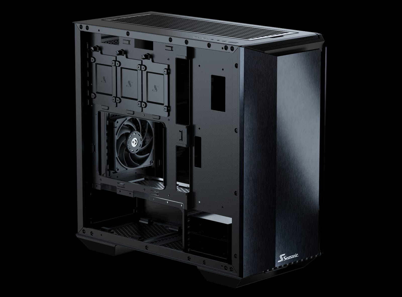 Aluminum Case With Syncro 850W 80 Plus Platinum Psu &Amp; Connect Module Red | Desktops & Accessories