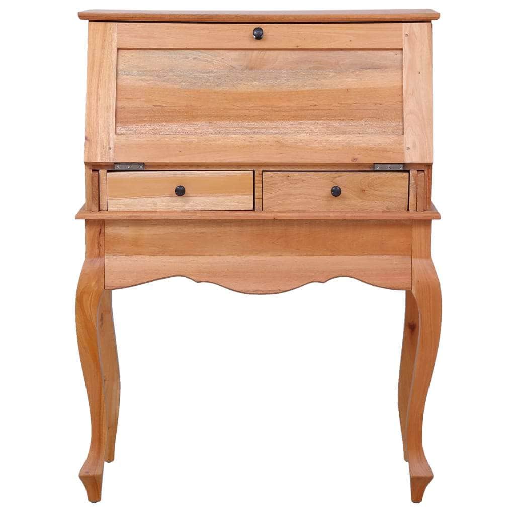 Secretary Desk Solid Mahogany Wood