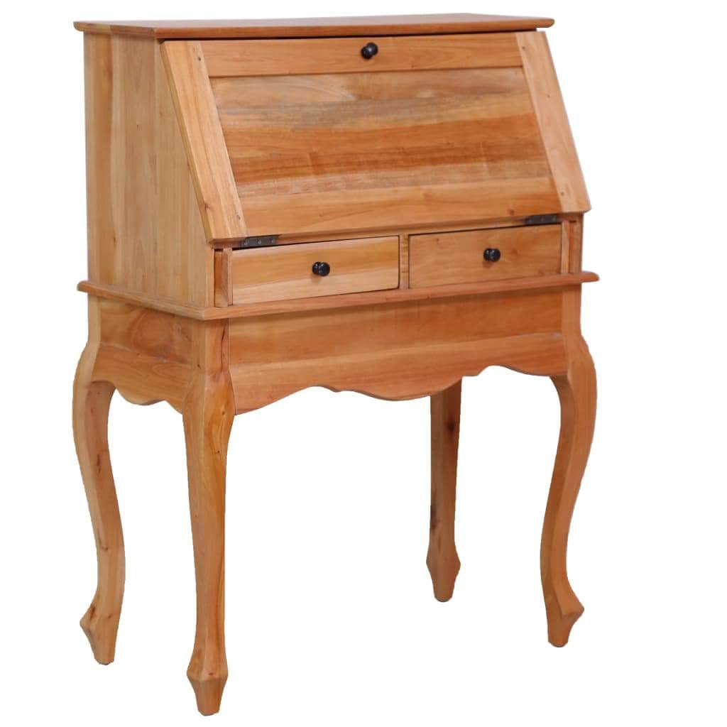Secretary Desk Solid Mahogany Wood