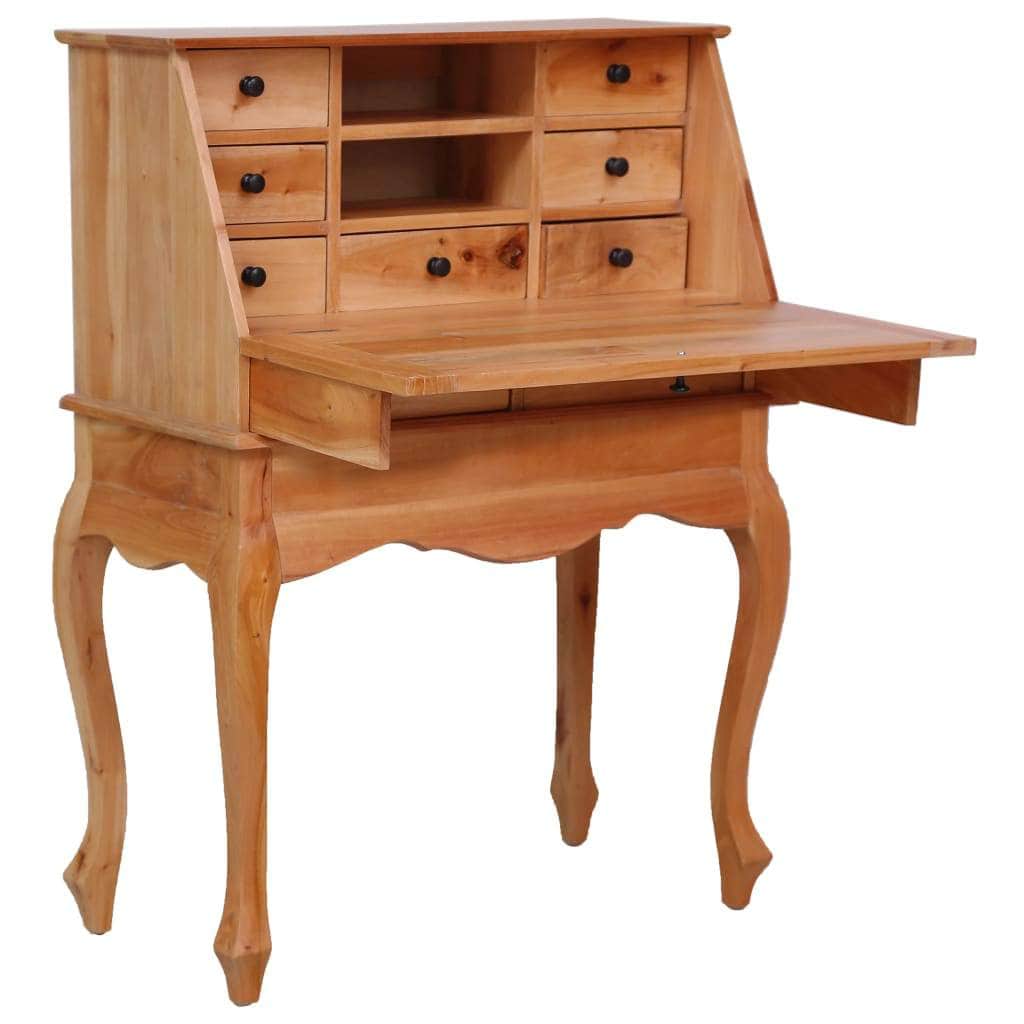 Secretary Desk Solid Mahogany Wood