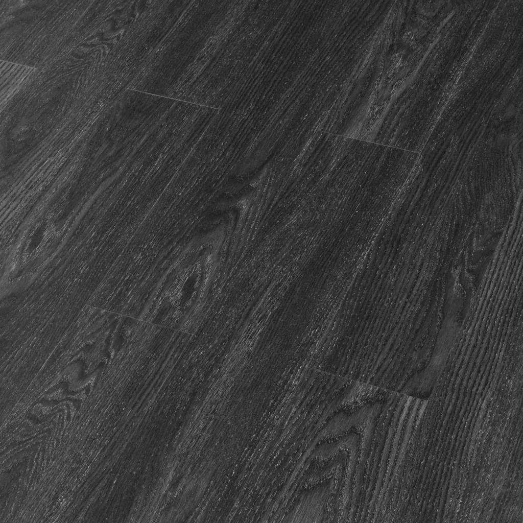 Self-adhesive Flooring Planks 4.46 mÂ² 3 mm PVC Oak Anthracite