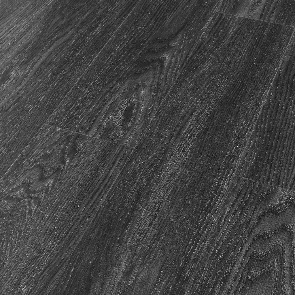 Self-adhesive Flooring Planks 4.46 mÂ² 3 mm PVC Oak Anthracite