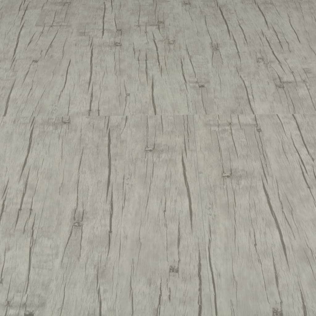 Self-adhesive Flooring Planks 4.46 mÂ² 3 mm PVC Oak Washed