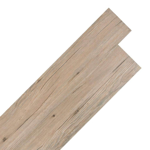 Self-adhesive PVC Flooring Planks 5.02 mÂ² 2 mm Oak Brown