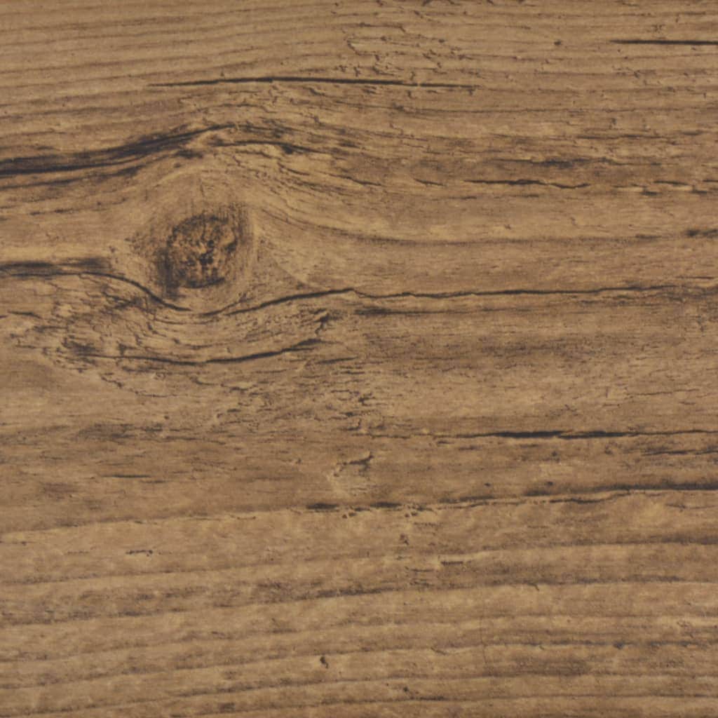 Self-adhesive PVC Flooring Planks 5.02 mÂ²  2 mm Walnut Brown