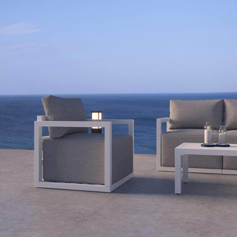 Serenity Outdoor Lounge Set â€“ White